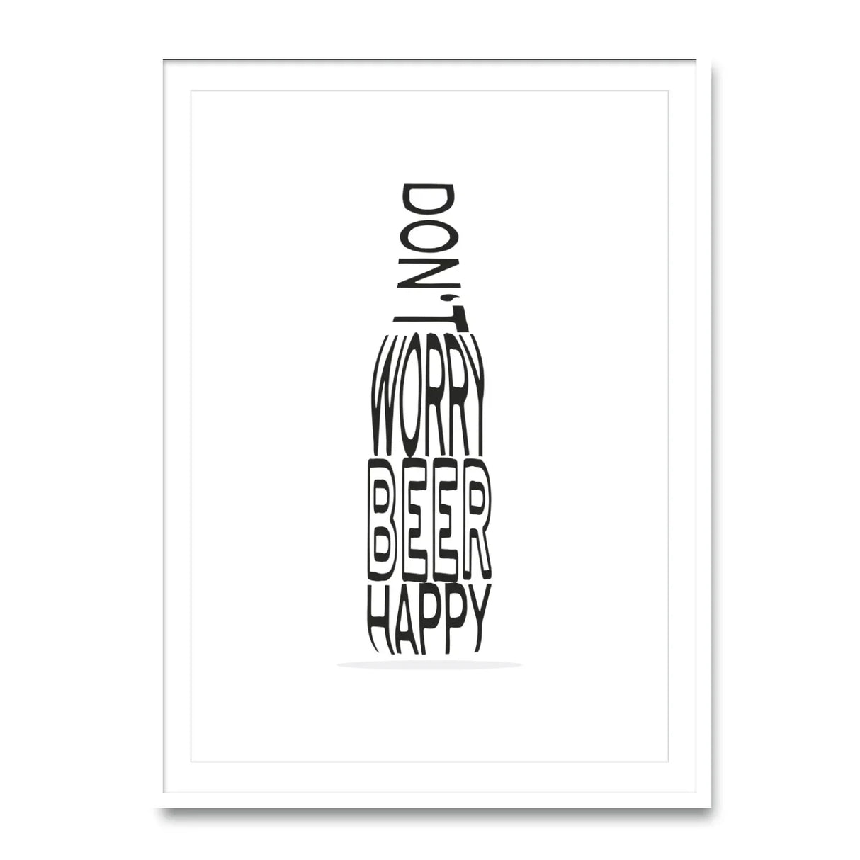 Don't worry beer happy - Poster