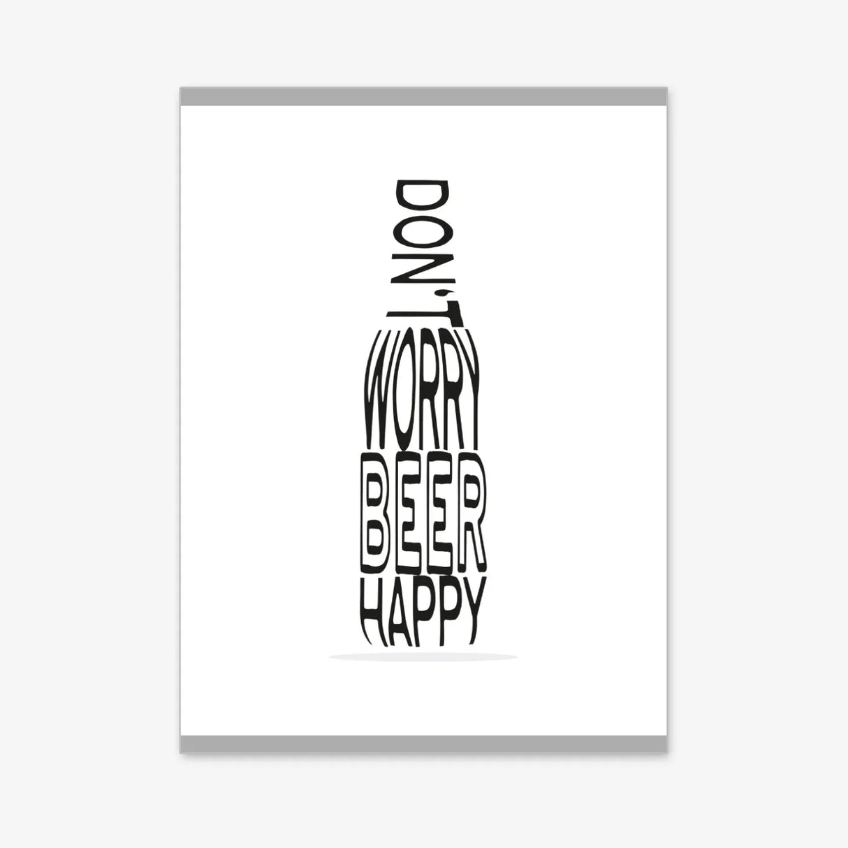 Don't worry beer happy - Poster