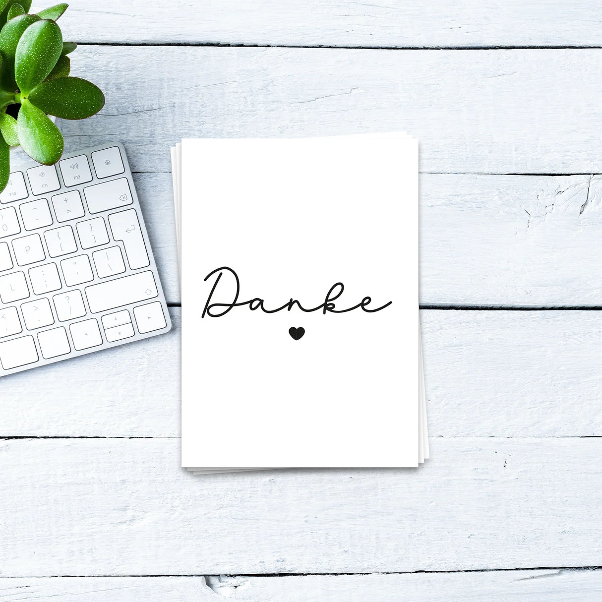 Danke - Postkarte