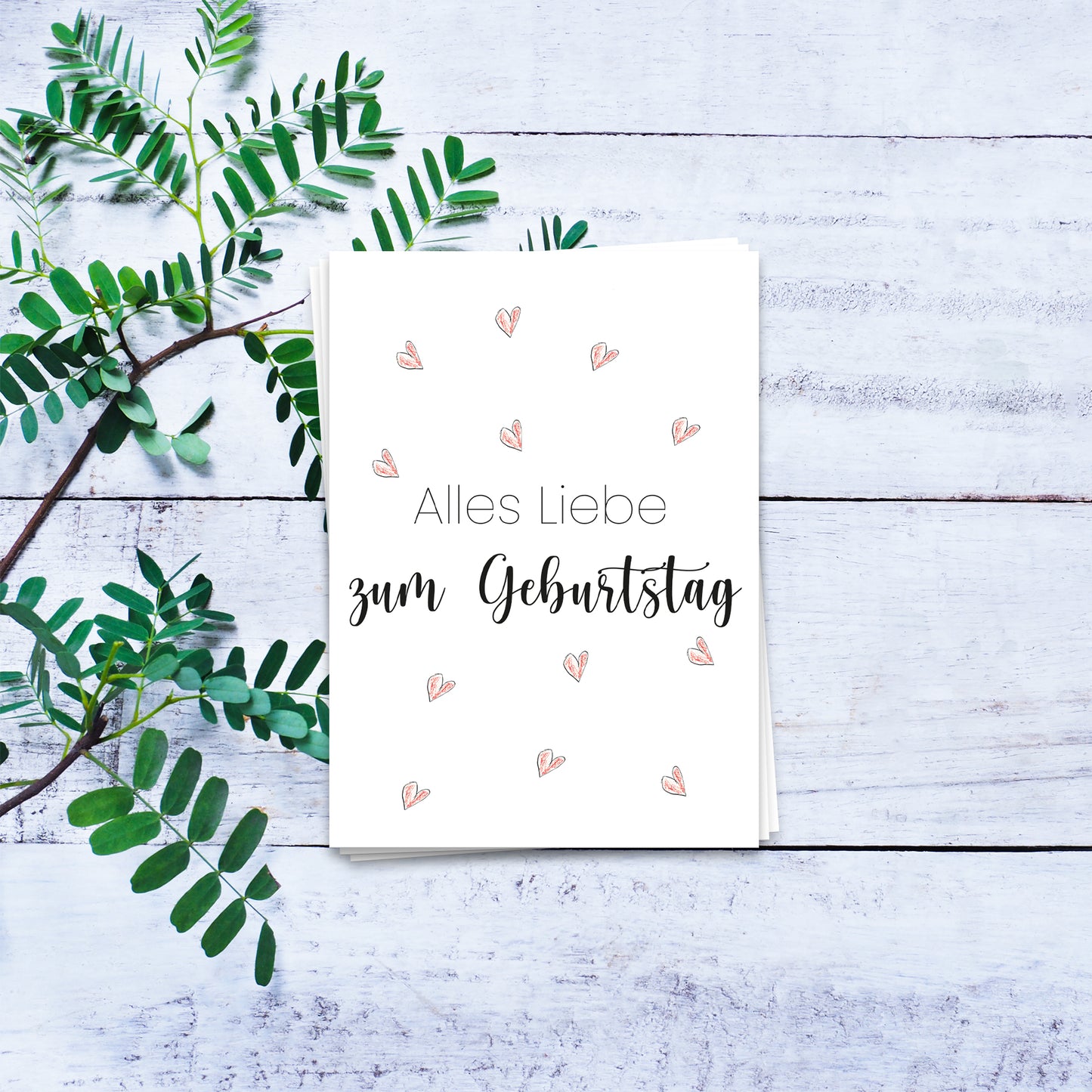 Alles Liebe zum Geburtstag - Postkarte