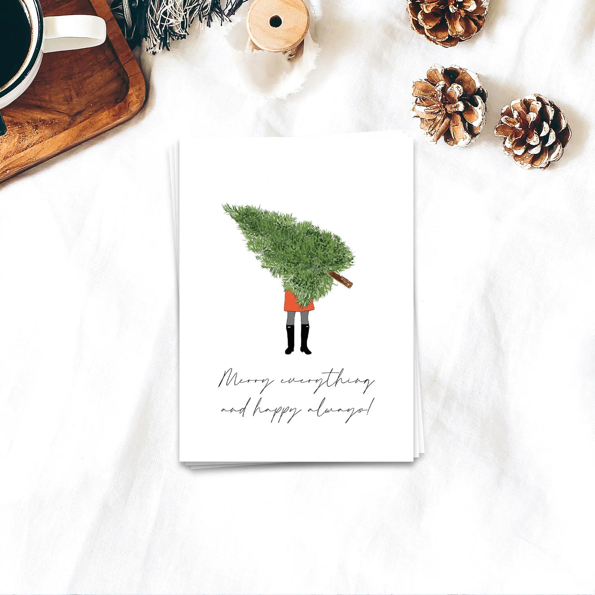 Merry everything - Weihnachtskarte
