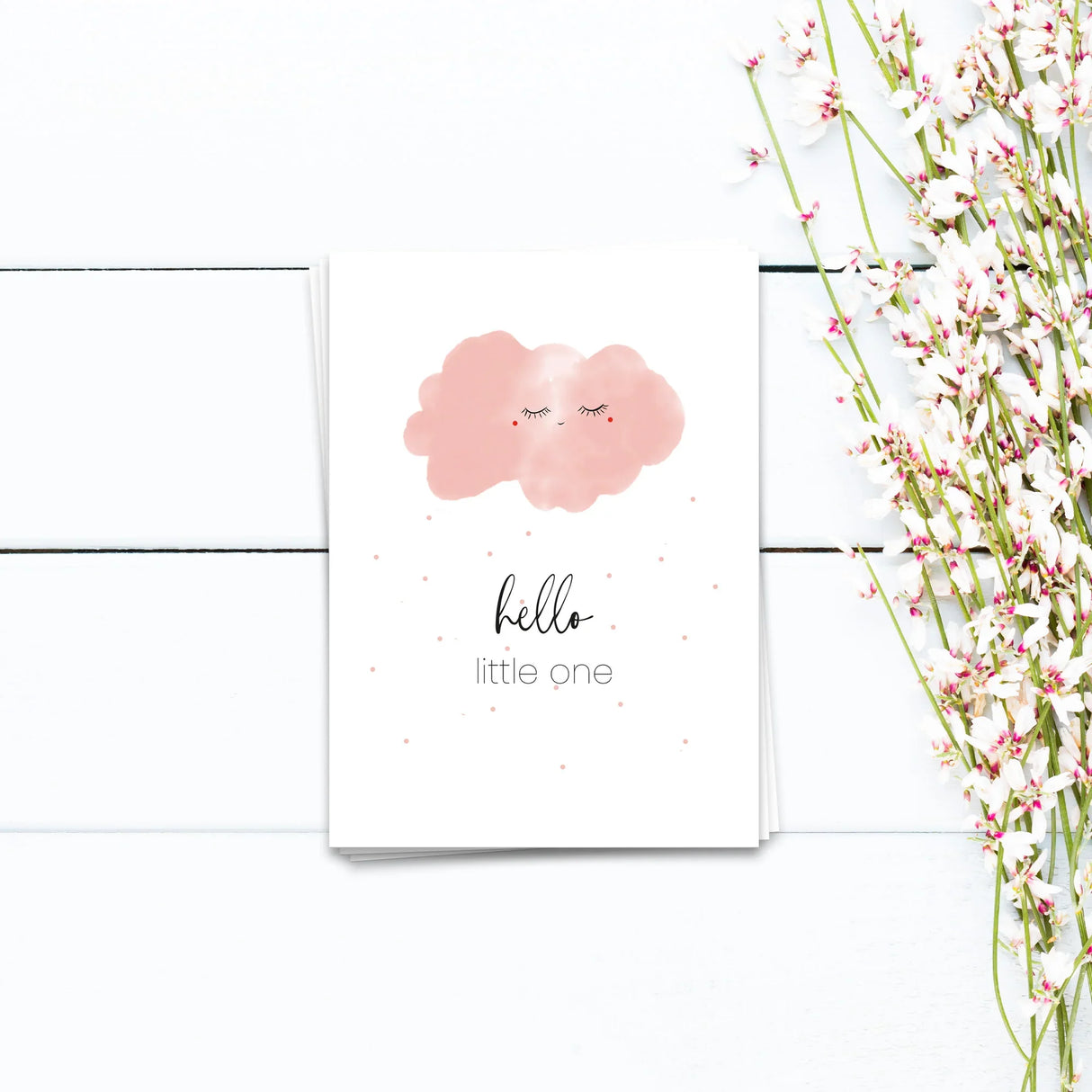 Hello little one - Postkarte