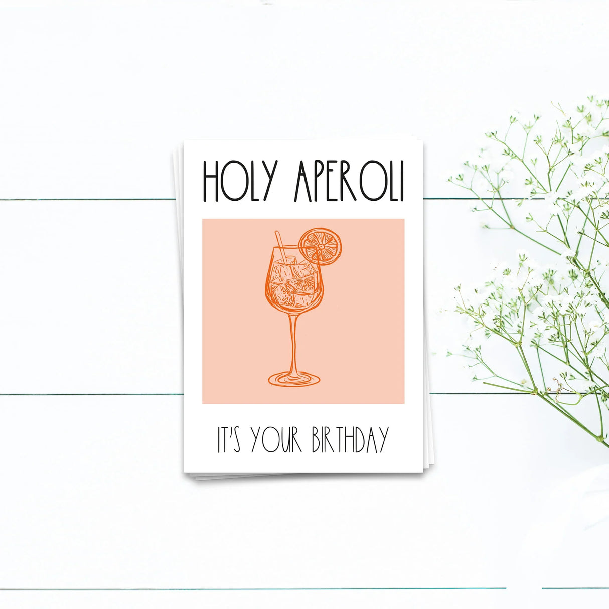 Holy Aperoli - Postkarte