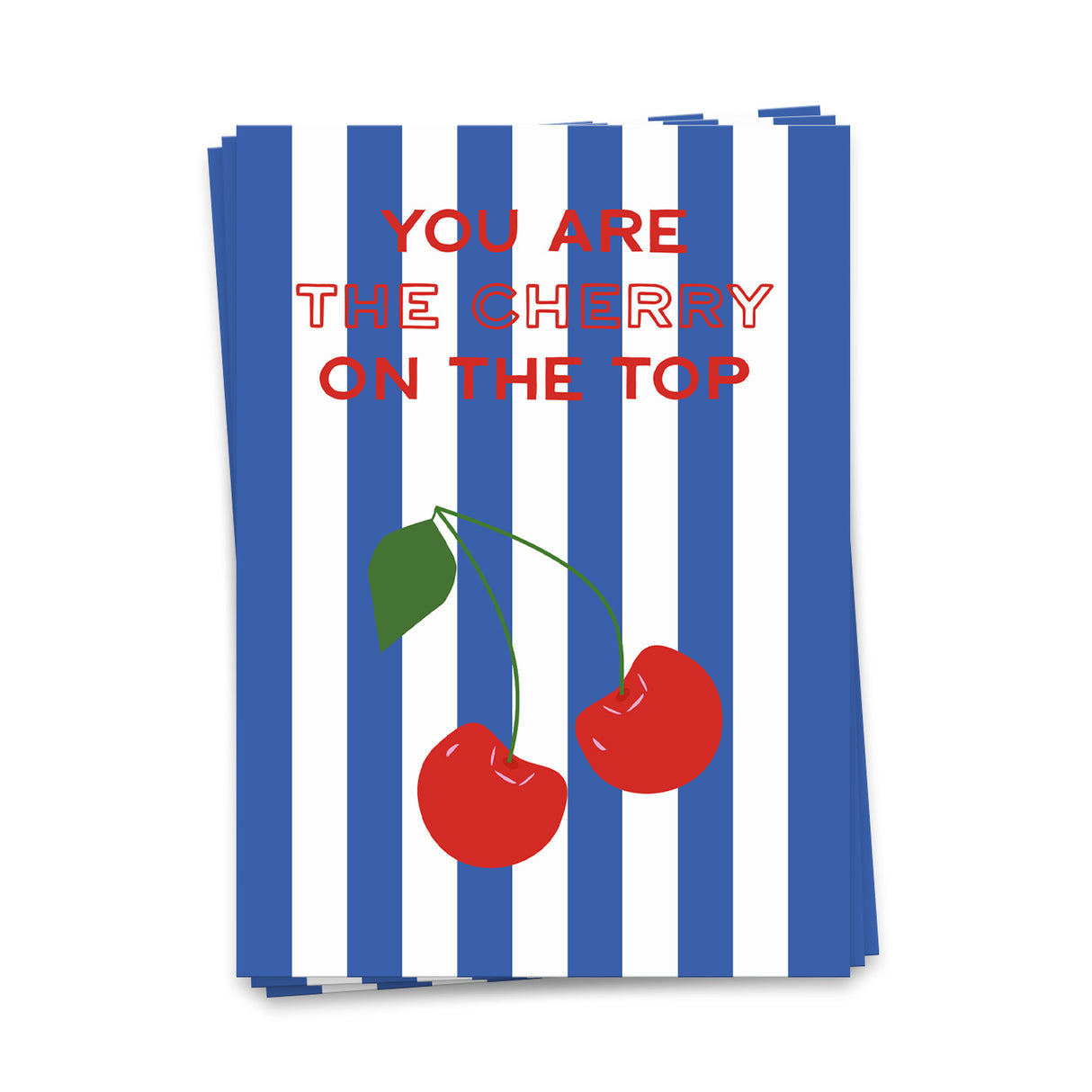 You are the cherry on the top - Postkarte
