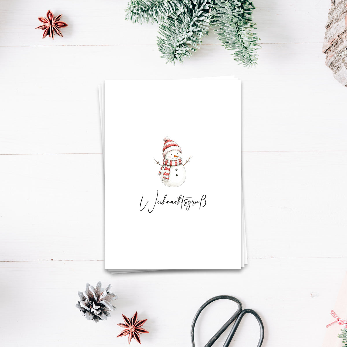 Weihnachtsgruß - Weihnachtskarte
