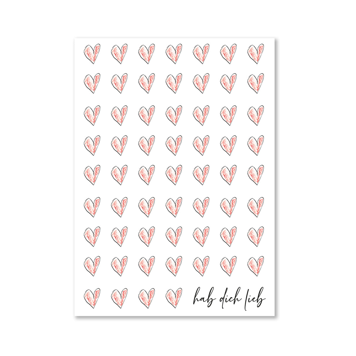 Hab dich lieb - Magnet