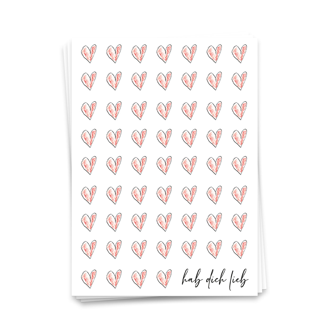Hab Dich lieb – Postkarte