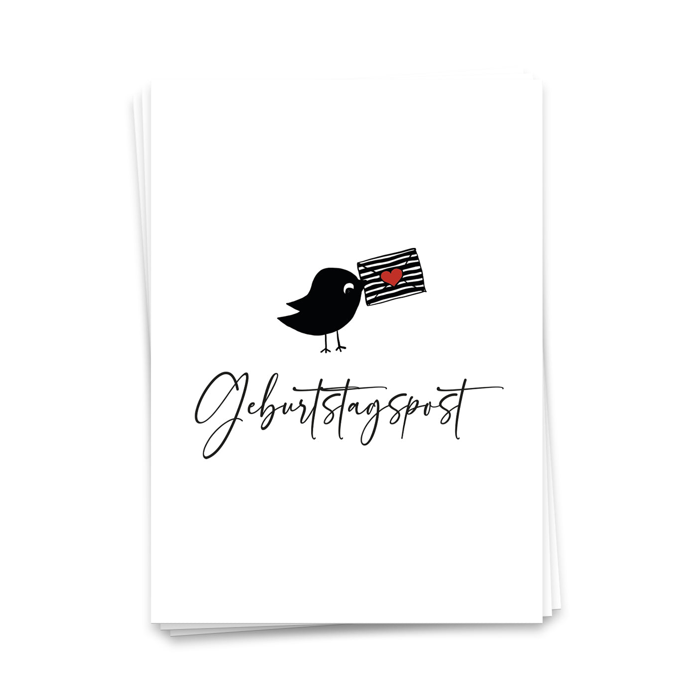 Geburtstagspost - Postkarte