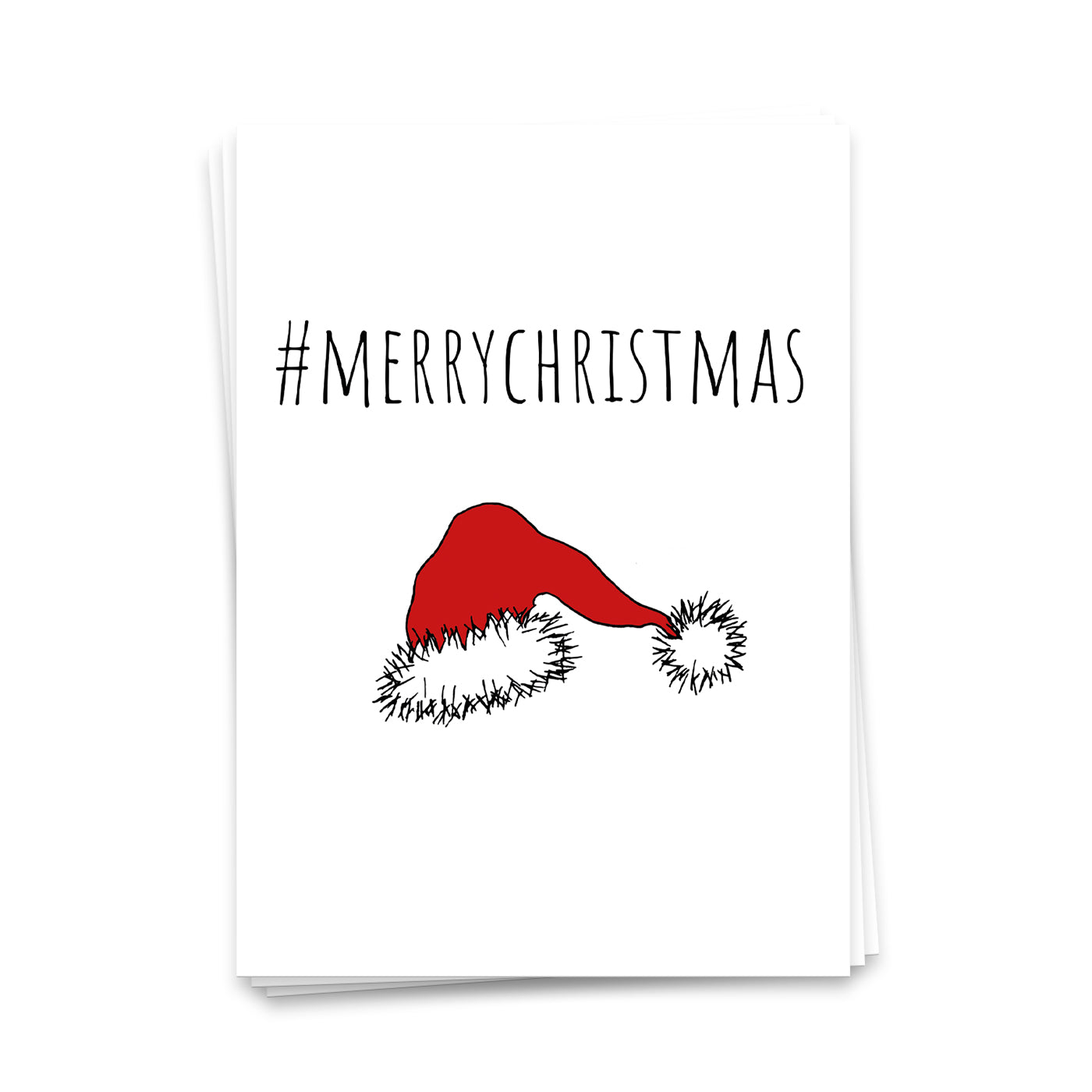 #merrychristmas - Postkarte