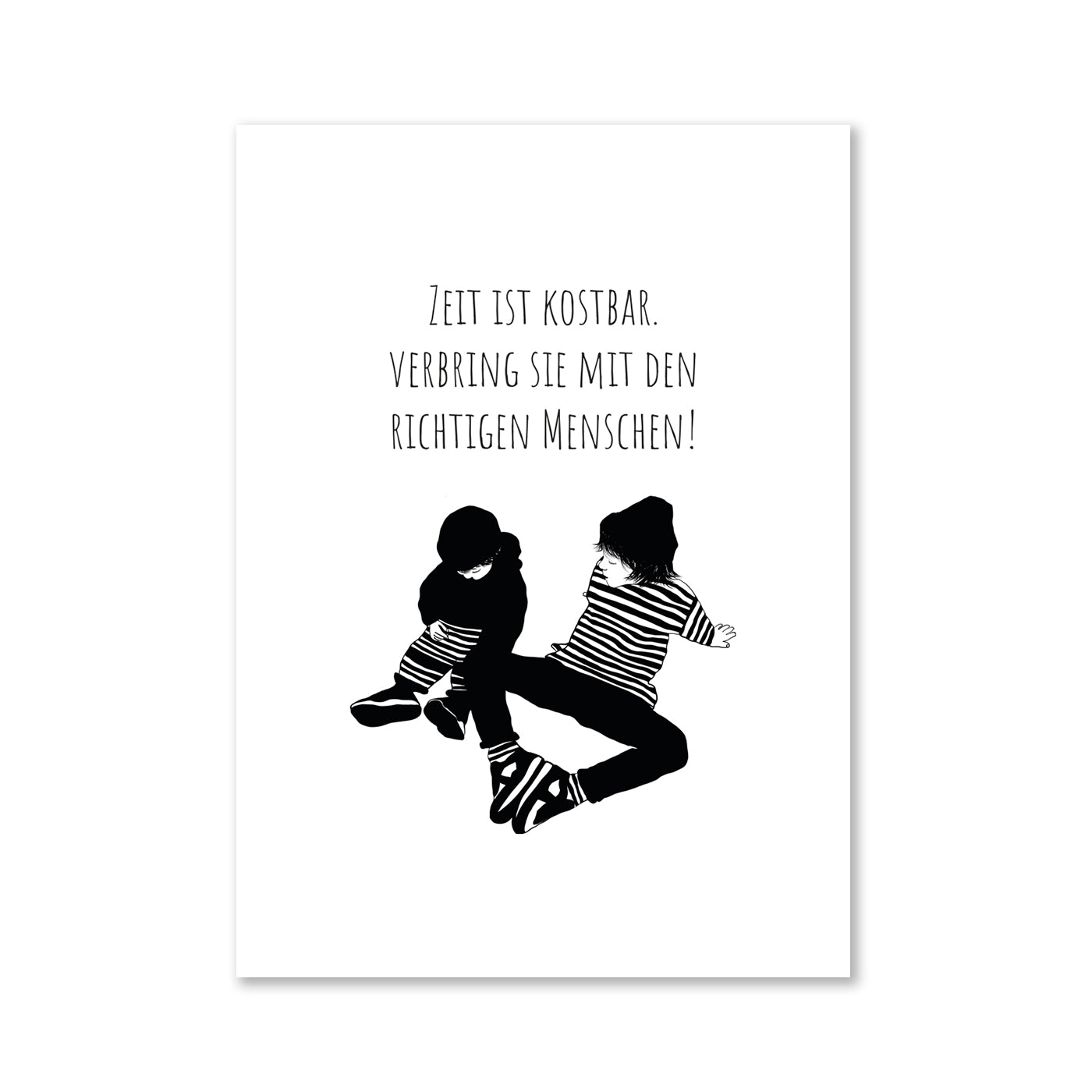 Zeit ist kostbar - Magnet