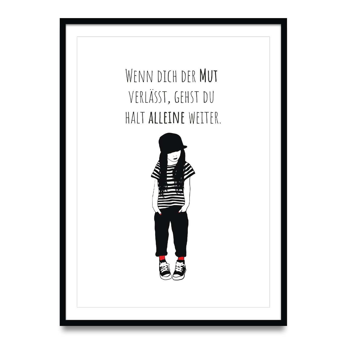 Wenn dich der Mut verlässt - Poster