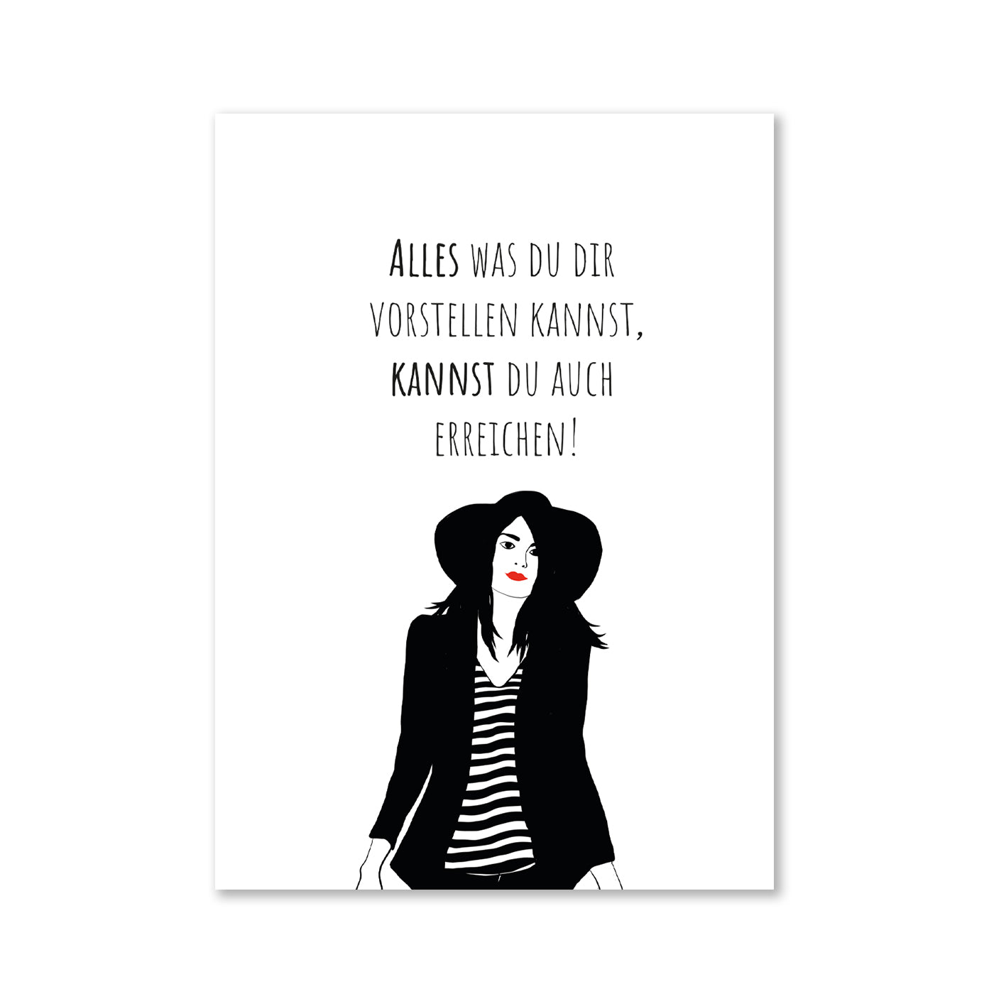 Alles was du dir vorstellen kannst, kann man auch erreichen - Magnet