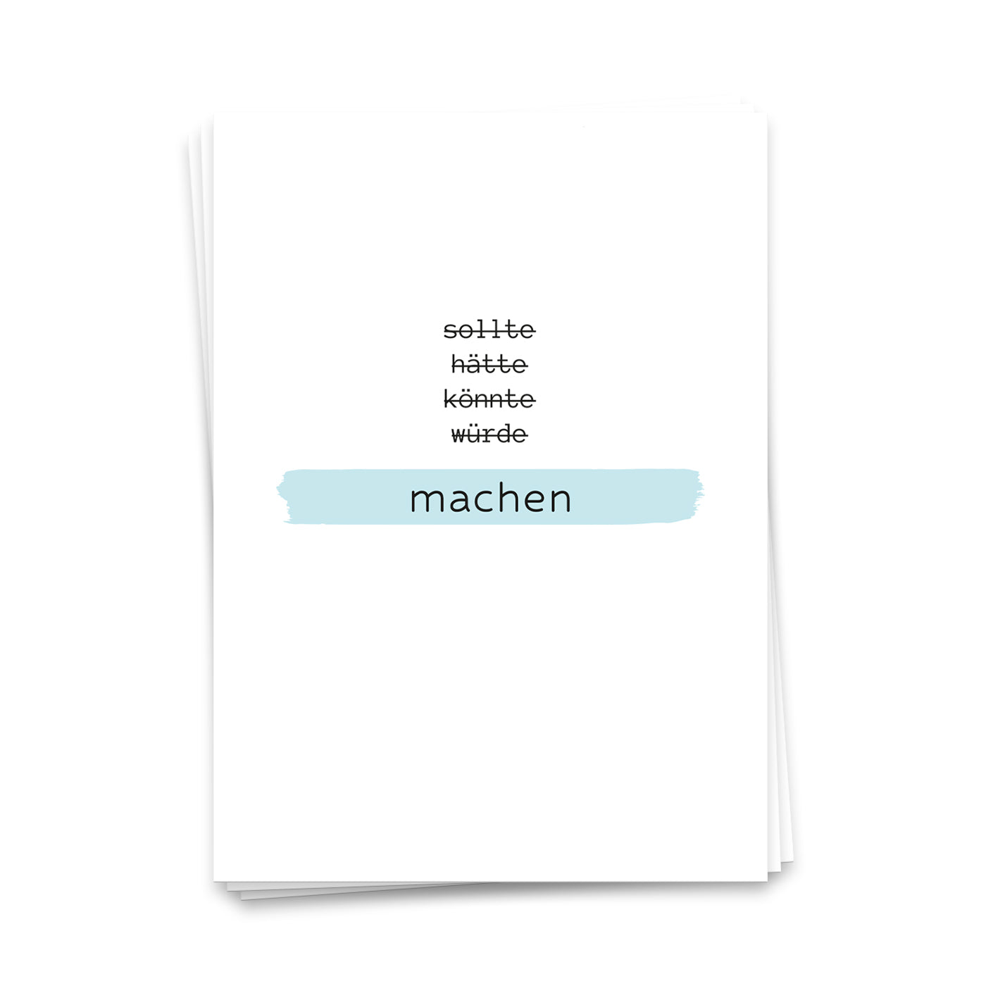 Machen - Postkarte