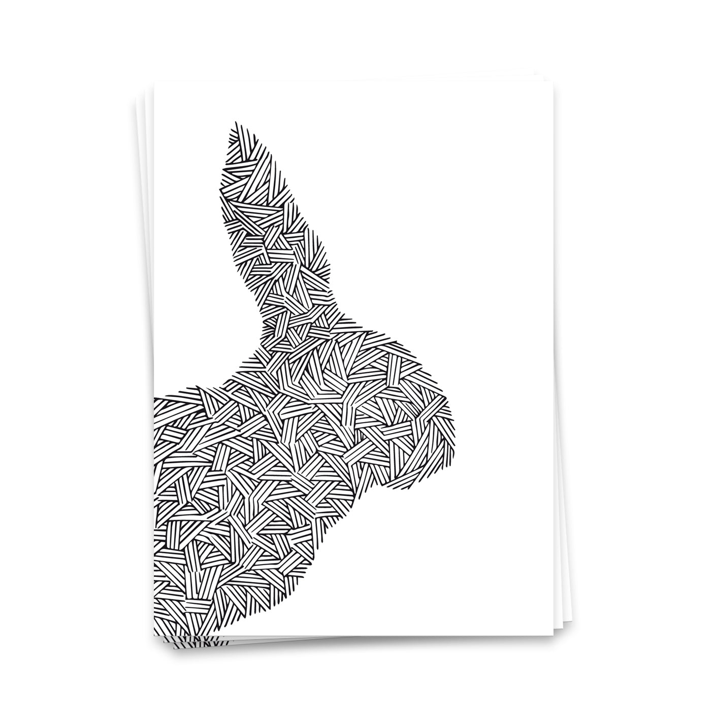Frohe Ostern - Postkarte