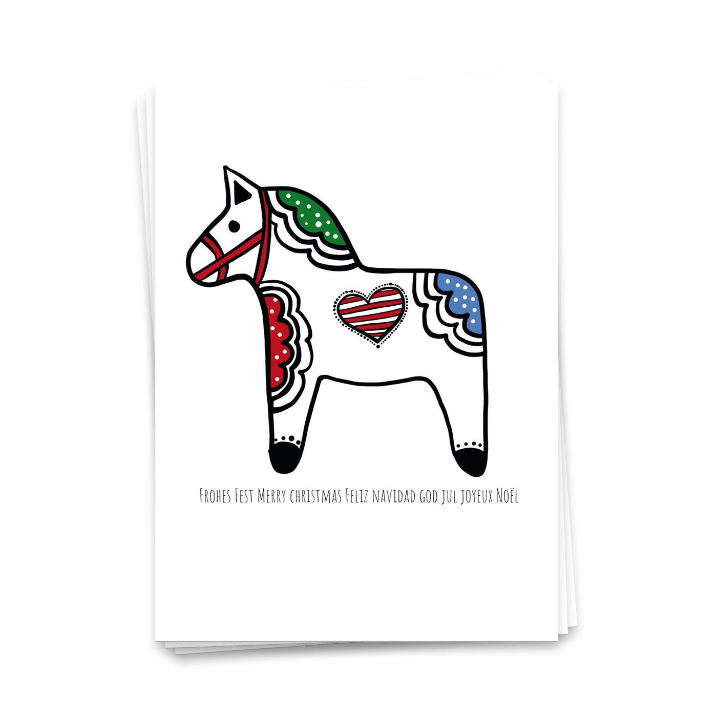 God Jul - Postkarte