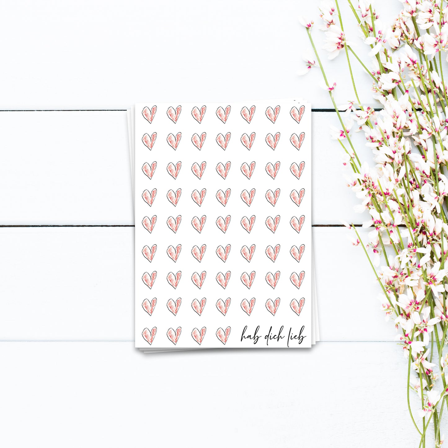 Hab Dich lieb – Postkarte