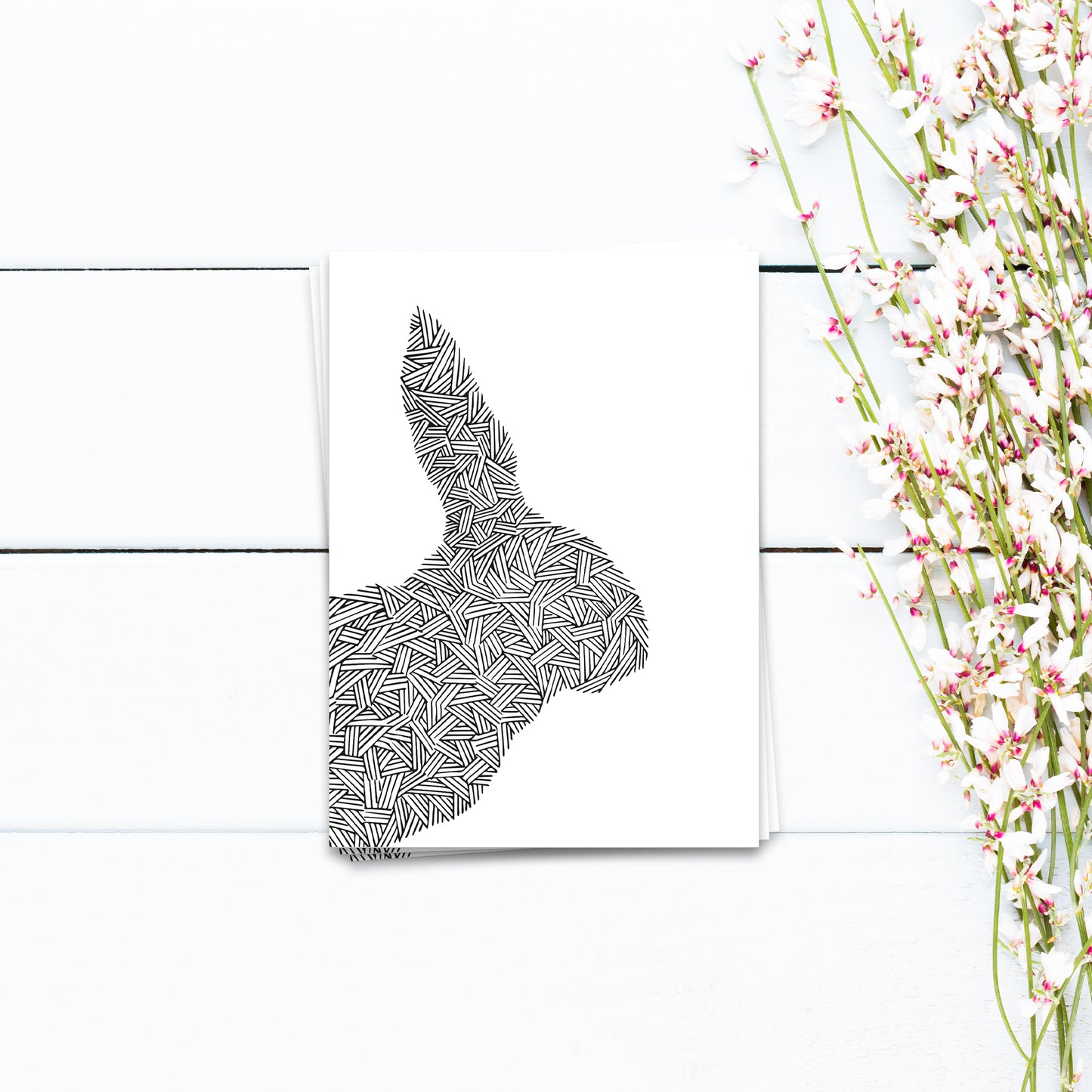 Frohe Ostern - Postkarte