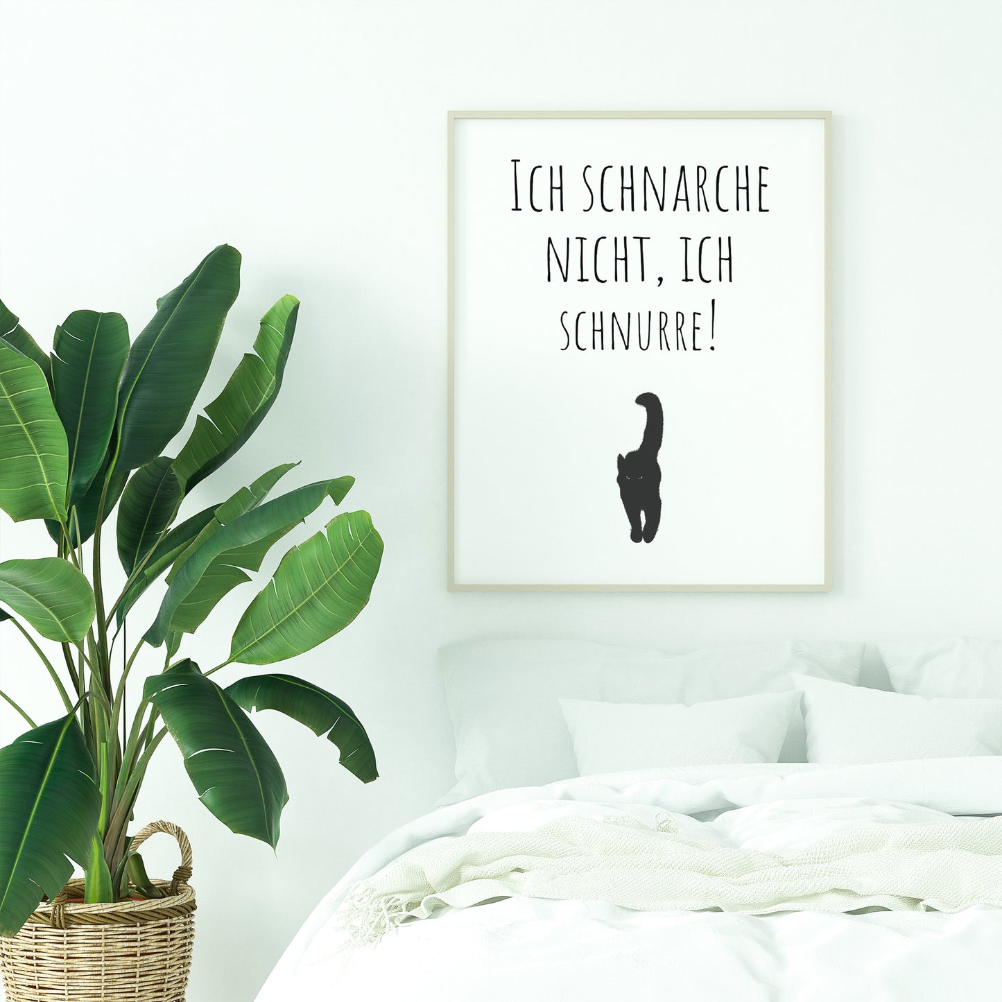 Ich schnarche nicht, ich schnurre - Poster
