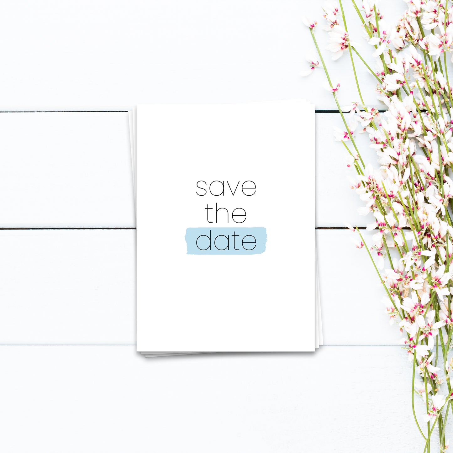 Save the date 1 - Postkarte