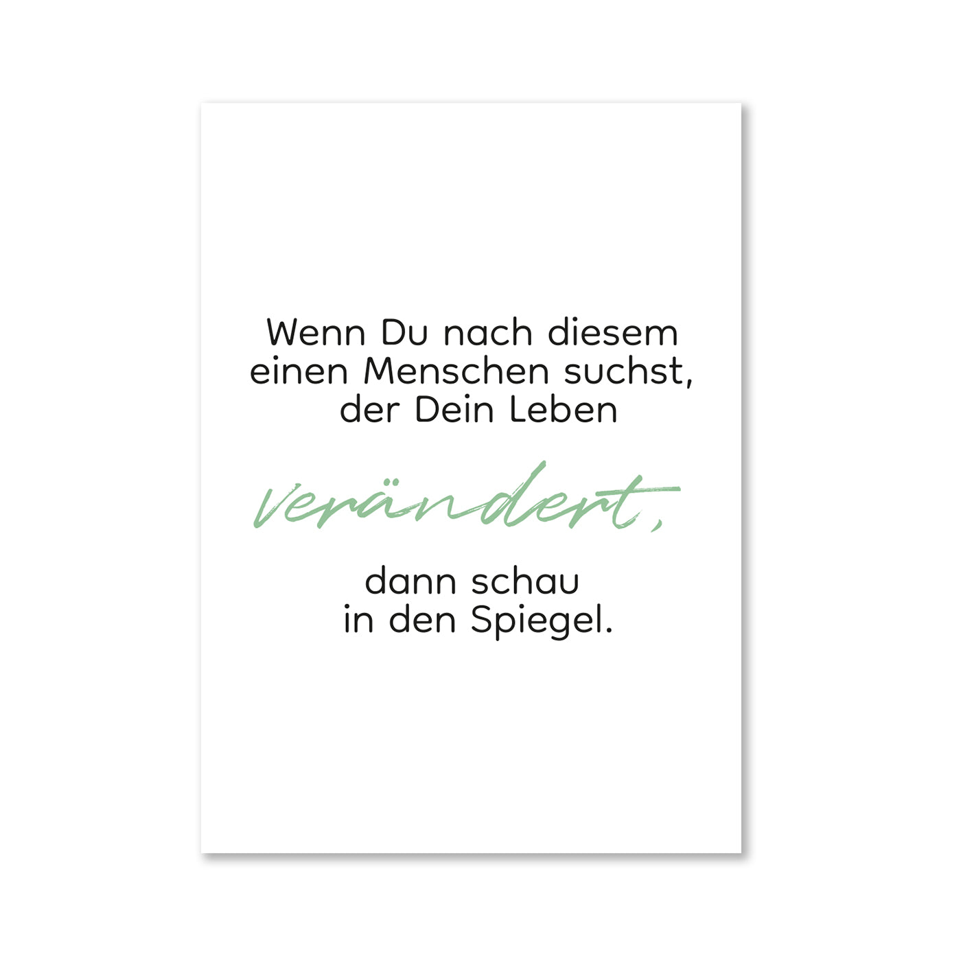 Wenn du nach diesem einen Menschen suchst - Magnet