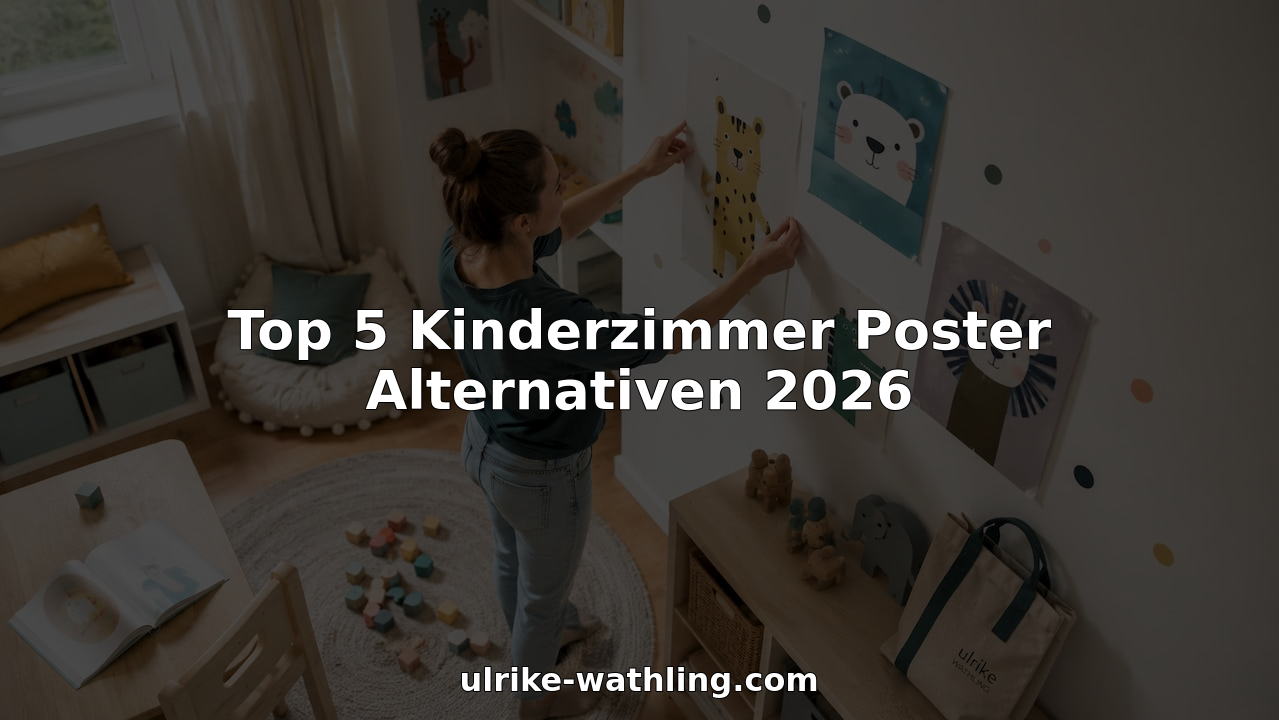 Eine Mutter sucht nach passenden Alternativen zu den klassischen Kinderpostern, um das Kinderzimmer liebevoll zu gestalten.