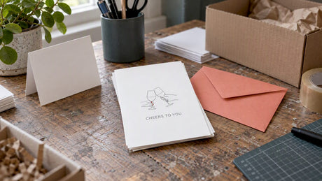 Postkarte und Umschlag im Vergleich der Kartenpreise