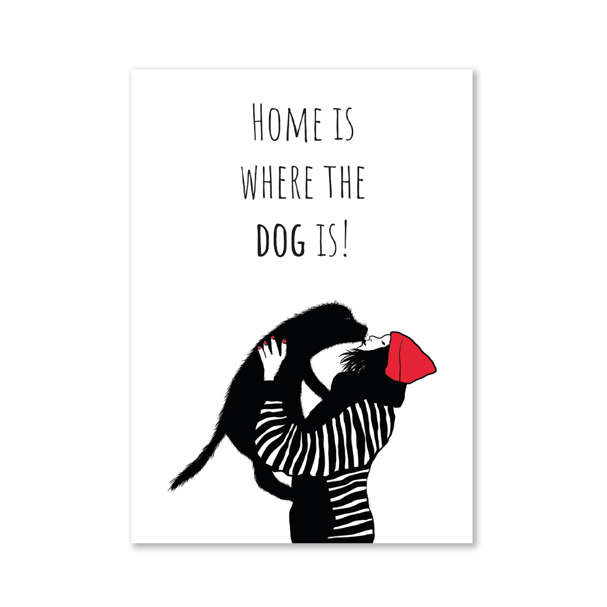 Home is, where the dog is - Magnet