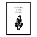Der richtige Weg - Poster