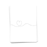 Herz - Postkarte