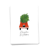 Driving home for christmas - Postkarte