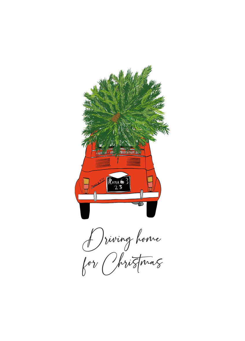 Driving home for christmas - Magnet