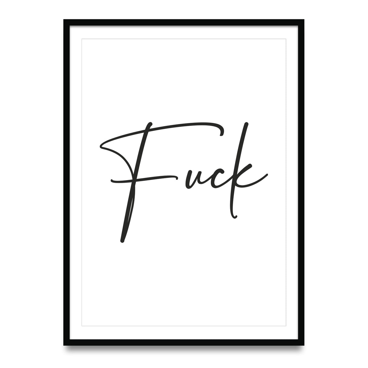 Fuck - Poster