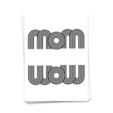 Mom wow - Postkarte