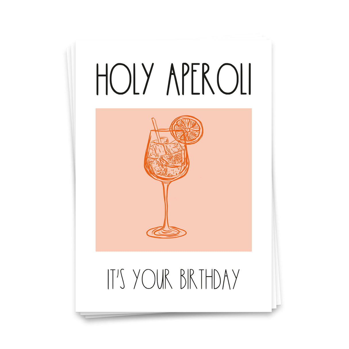 Holy Aperoli - Postkarte