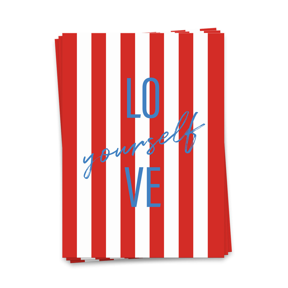 Love yourself - Postkarte