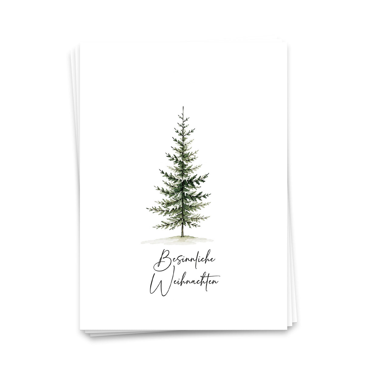 Besinnliche Weihnachten - Weihnachtskarte