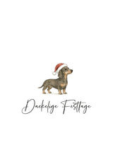 Dackelige Festtage - Weihnachtskarte