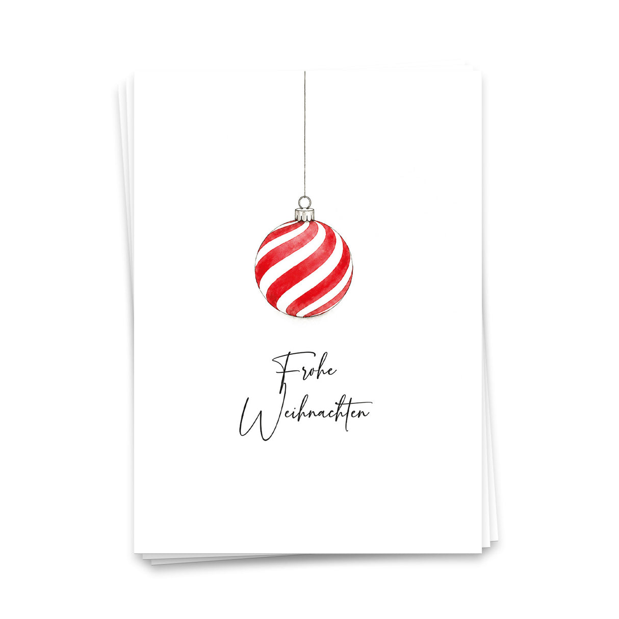 Frohe Weihnachten - Weihnachtskarte