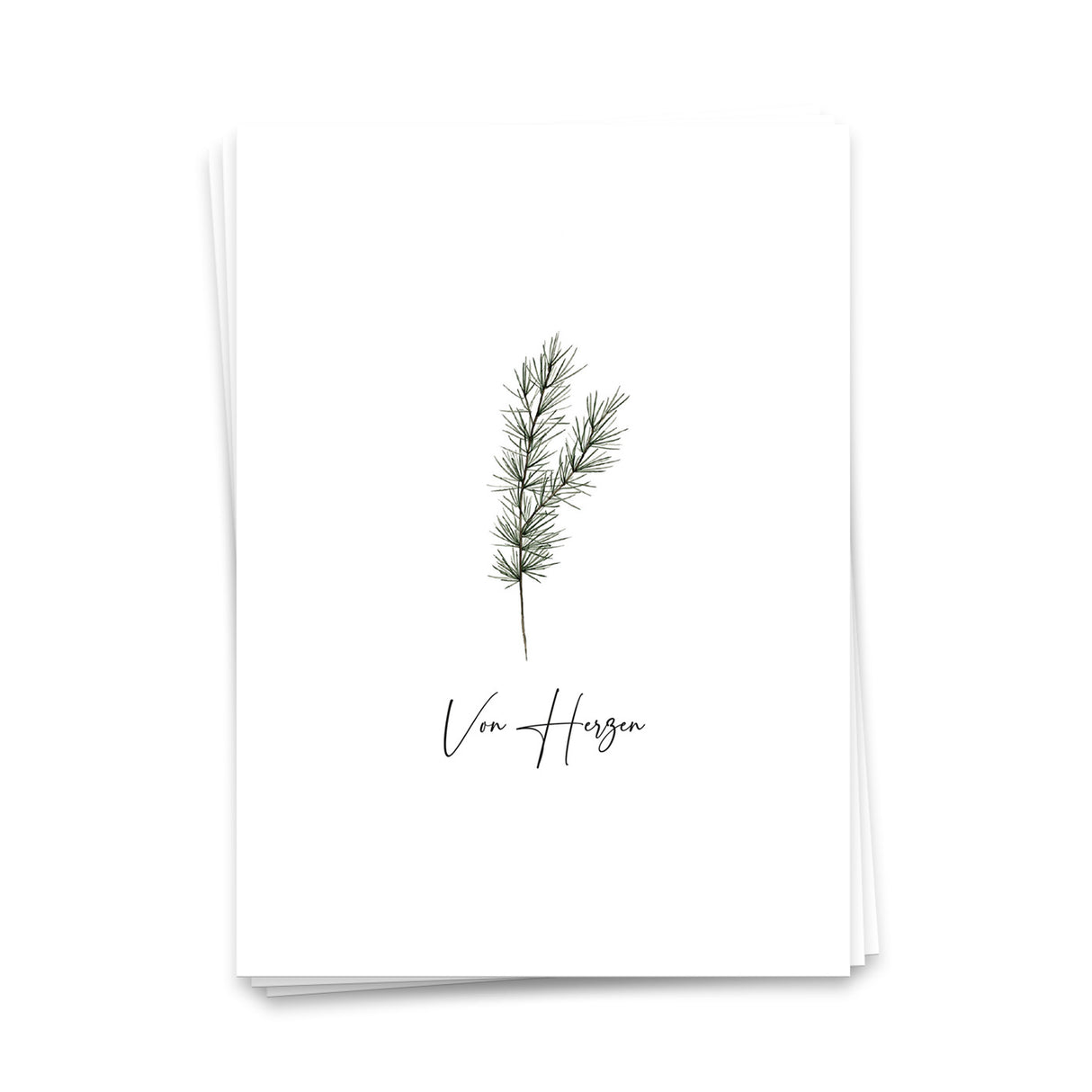 Von Herzen - Weihnachtskarte