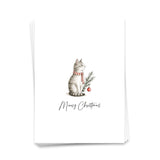 Meowy Christmas - Weihnachtskarte