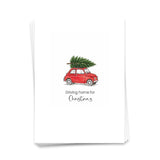 Driving home - Weihnachtskarte