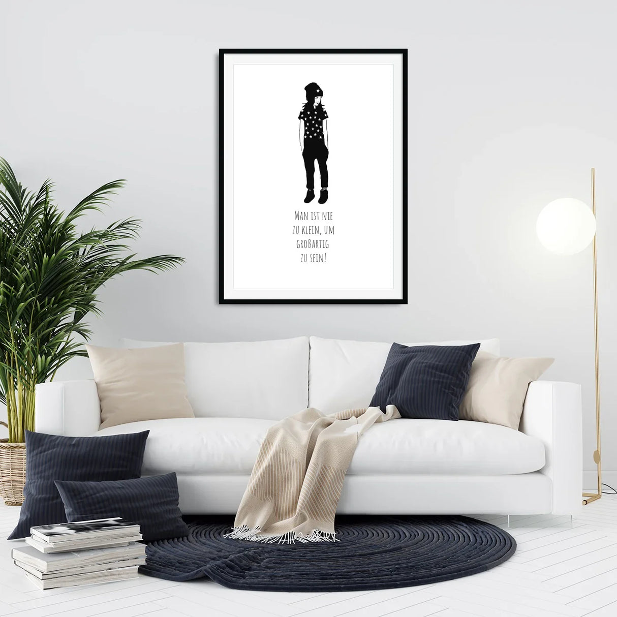 Man ist nie zu klein, um großartig zu sein Poster kaufen | Ulrike Wathling