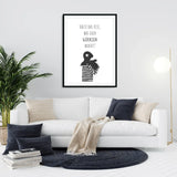 Halte das fest, was dich glücklich macht Poster kaufen | Ulrike Wathling