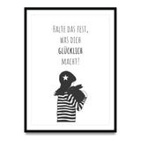 Halte das fest, was dich glücklich macht Poster kaufen | Ulrike Wathling