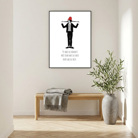 Tu was du kannst Poster kaufen – Motivationsposter | Ulrike Wathling