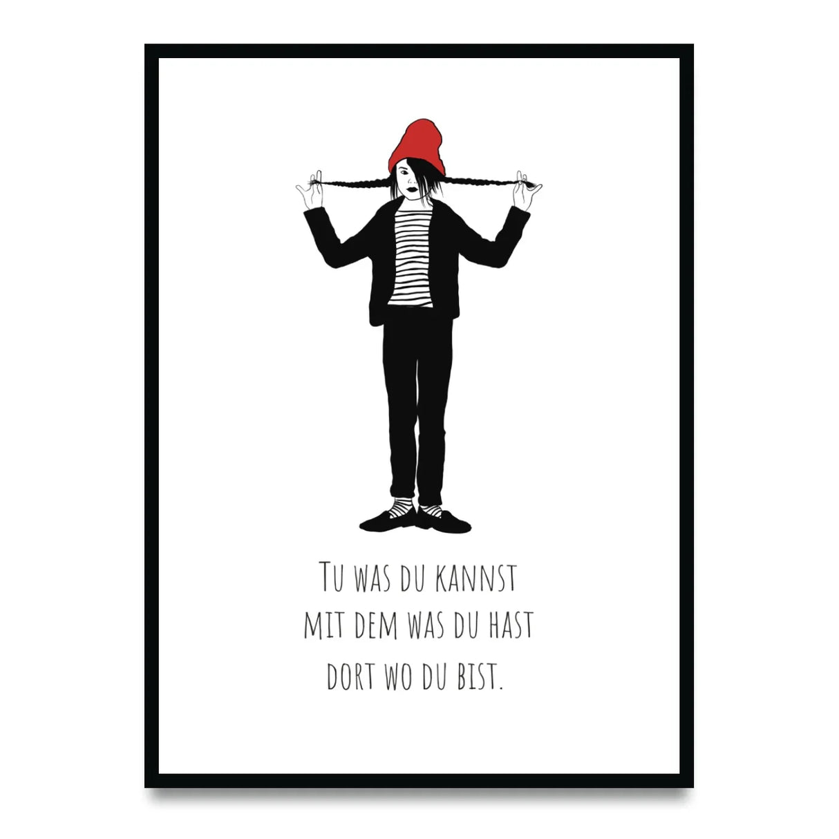 Tu was du kannst Poster kaufen – Motivationsposter | Ulrike Wathling