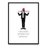 Tu was du kannst Poster kaufen – Motivationsposter | Ulrike Wathling