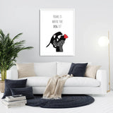 Home is where the dog is Poster kaufen | Ulrike Wathling