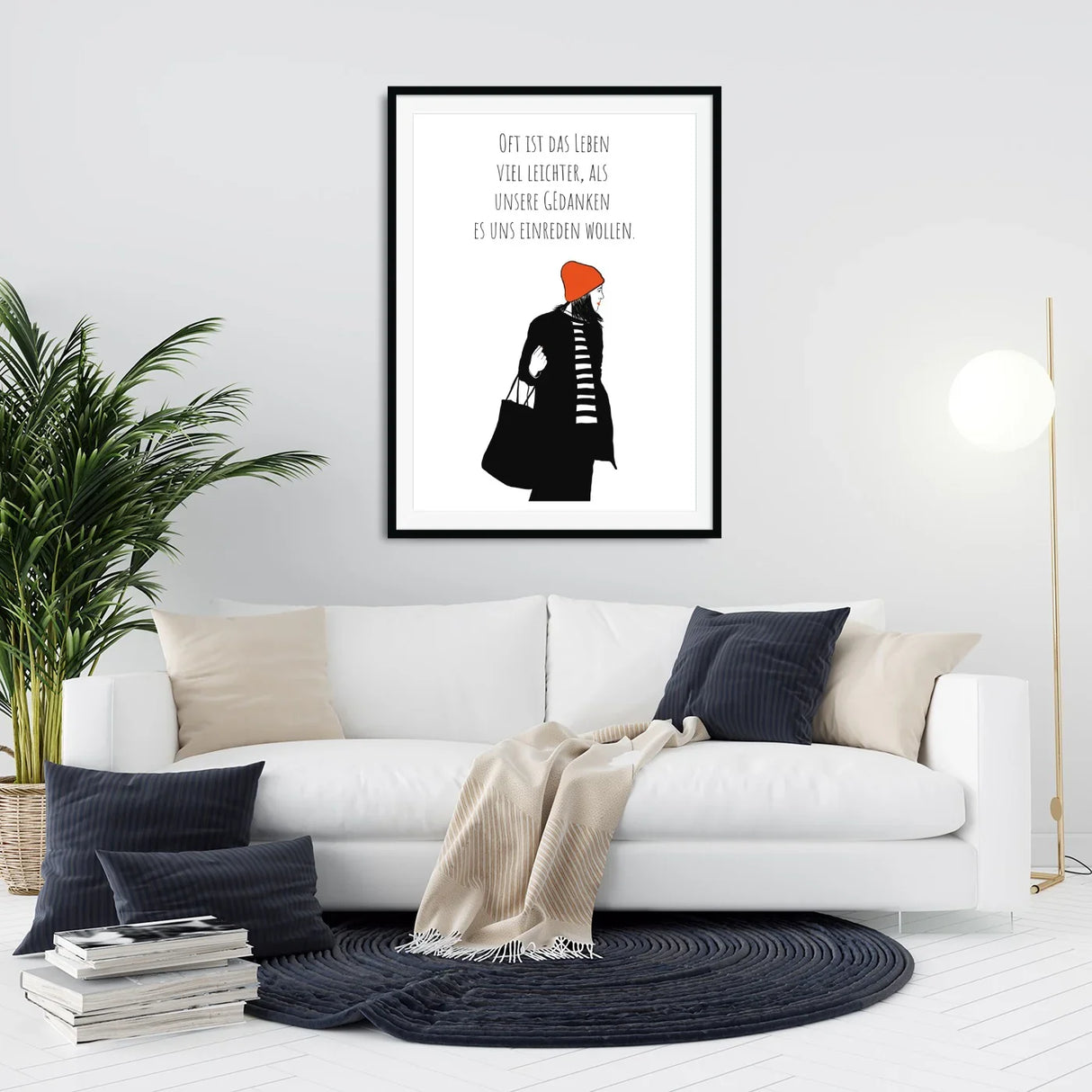 Poster - Oft ist das Leben viel leichter Poster kaufen | Ulrike Wathling