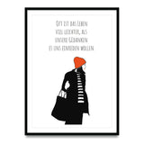 Poster - Oft ist das Leben viel leichter Poster kaufen | Ulrike Wathling